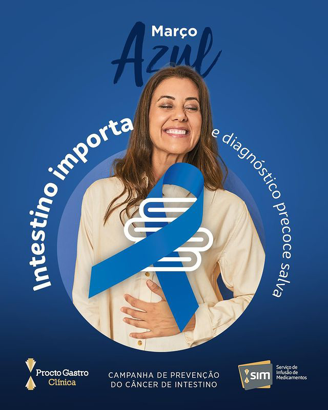 Leia mais sobre o artigo Março Azul | Mês de Conscientização e Prevenção do Câncer de Intestino